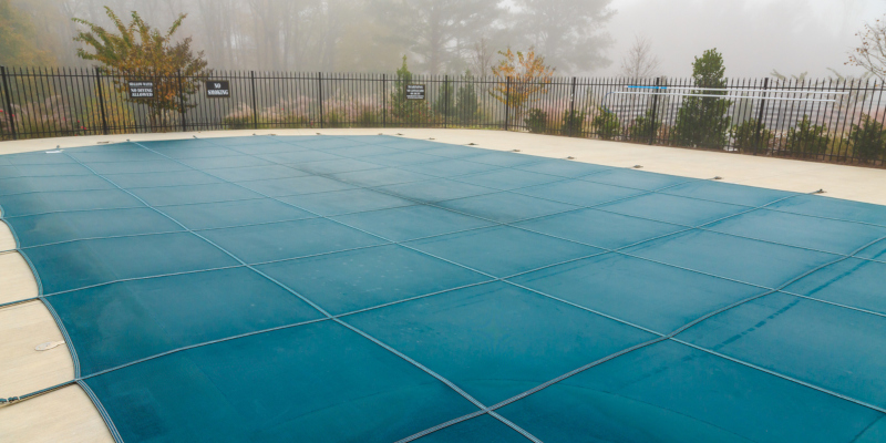 we recommend using swimming pool covers during the winter